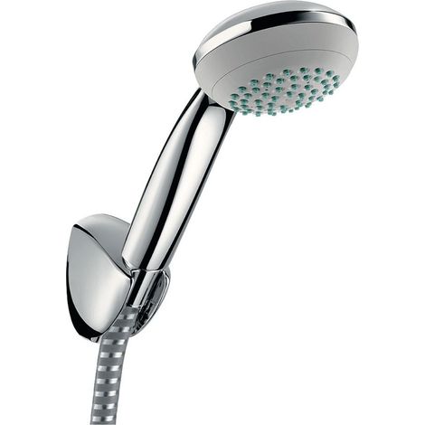hansgrohe Crometta 85 Brausehalterset Mono mit Brauseschlauch 125 (1/4)