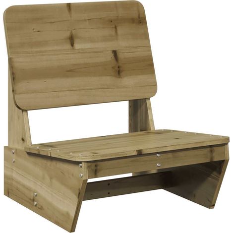 Chaise de jardin,Chaise d'extérieur 60x64x70,5 cm bois de pin imprégné CFW5763313 (1/5)