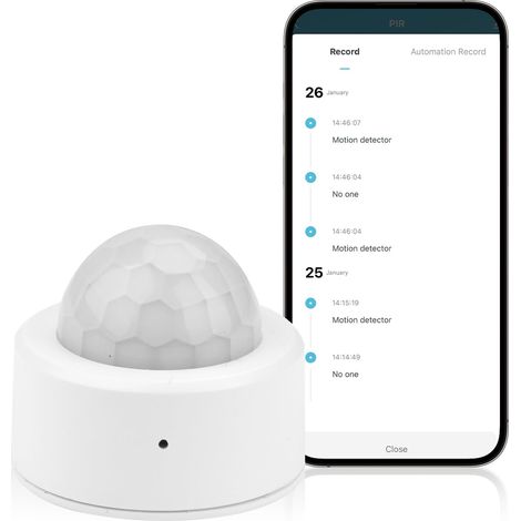 Zigbe-Bewegungssensor Verbindung Infrarot Sensor mit Menschliche Bewegungsm+Lichtsensor 2-in-1 für den Innen-oder Bewegungsmelder. (1/5)