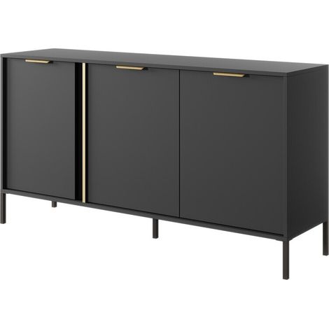 Aparador Velsoru 102 , 81x153cm, Número de puertas: 340cm, Aglomerado laminado (1/5)