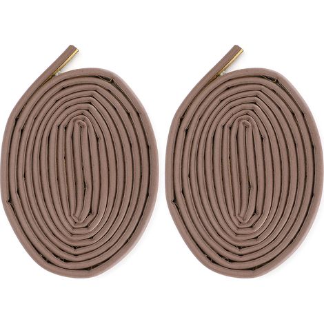 2 Bandes d'étanchéité adhésives anti-bruit marron pour porte coulissante et porte anti-effraction (1/5)