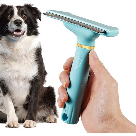 Spazzola autopulente anti-caduta per gatti con denti e manico arrotondati  Spazzola per la toelettatura di gatti a pelo corto, medio e lungo, articoli per la casa e per animali domestici (1/5)