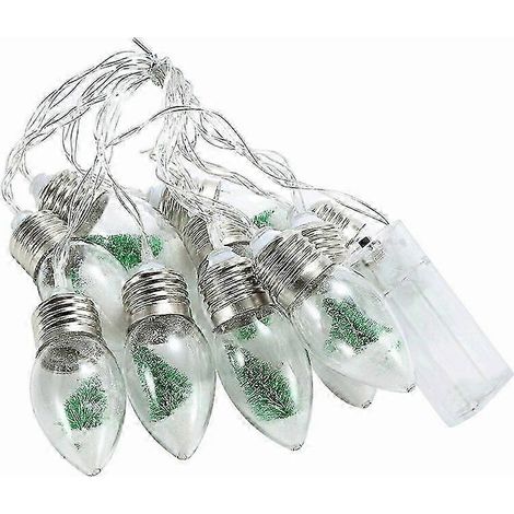 LED-Wunschflaschen-Weihnachtsbaumschmuck, Lichterketten, Heimdekoration, festliche Lichter SV (1/5)