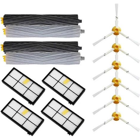 Kit de pièces détachées pour iRobot Roomba : brosse principale et filtre HEPA (1/5)