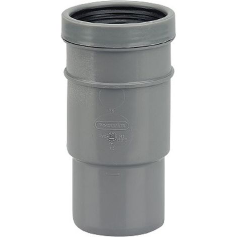 Wavin Modelo Manguito de Dilatación PVC 75 mm Gris Neutro