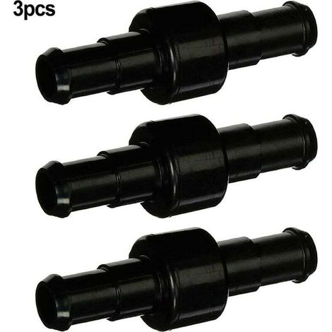 D20 Lot de 3 Raccords Rotatifs pour Tuyau D'arrosage avec 6 Embouts D15 Compatibles avec Zodiac Polaris 180 280 380 Robot Nettoyeur Piscine noir (1/4)