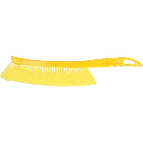 Spazzola per api in plastica – manico – fila singola – pulizia arnia – gialla – apicoltore