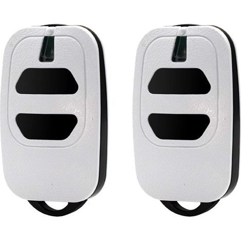 Lot de 2 télécommandes pour porte de garage DEA GTI2 GTI4 433,92 MHz (1/4)