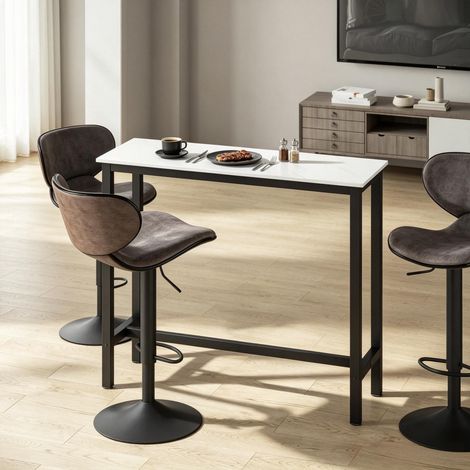 Table Mange-Debout Haute de Bar Moderne et Compacte - Table à Manger d'Intérieur Fonctionnelle - Table Vendue Seule (1/5)