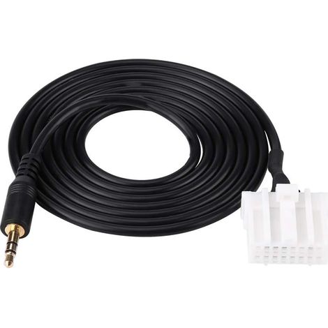 Car Auxiliary Audio Cable Adapter, 3.5mm Jack CD Interface for Mazda 2 3 5 6 M3 M6 MX5 RX8 2006-2013 (1/5)