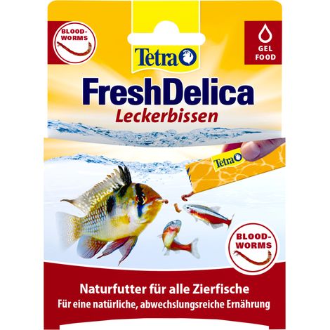 Tetra Fischfutter FreshDelica Mückenlarven 48 g