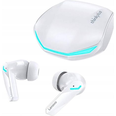 Cuffie da gaming wireless impermeabili Lenovo GM2 PRO + cuffie con power bank - 10BIANCHE (1/2)
