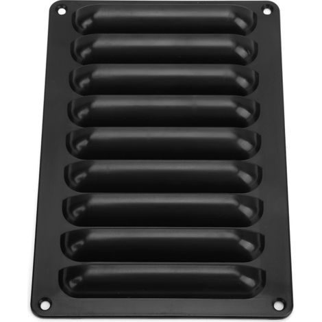 RV-Grill-Lüftungsblende M5 ABS Schwarz Professionelles, exquisites Universalzubehör für Yacht und Bus