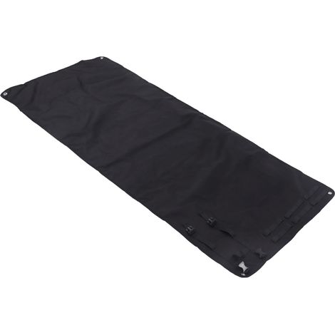 Tapis de Tir Imperméable en Toile Oxford Épais et Pliable pour l'Entraînement Sportif Extérieur - Noir (1/5)