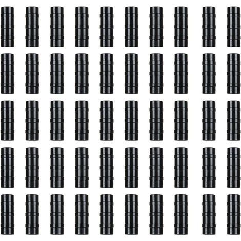 50 PCS Clip de Film de Serre, 25 MM Serre Clip Film Clamp Kit pour Plastique, Clips de Fixation pour Film de Serre, Filet Anti-insectes, Filet d'ombrage à Effet de Serre (1/5)