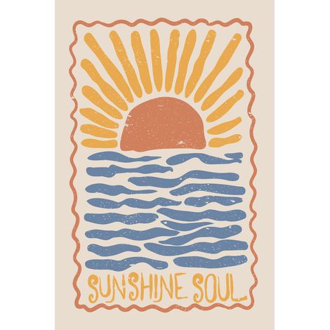 Tableau sur verre synthétique illustration couché de soleil 80x120 cm - Impression sur Verre synthétique - Image HD  imprimée sur Verre synthétique - Tableau mural décoratif - Fabriqué en France (1/5)