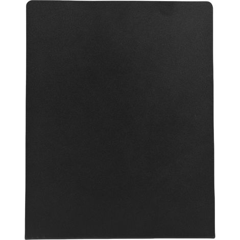 Magnetische Pinnwand, schwarze magnetische Tisch-Memo-Tafel aus Metall für Zuhause, Schule, Küche und Büro