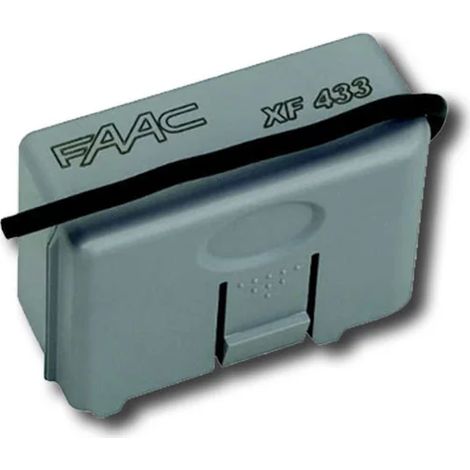 Récepteur radio pour motorisation 319006 – Décodeur omnidec 433 MHz – Compatible avec toutes les télécommandes FAAC – Entrée 3 pin