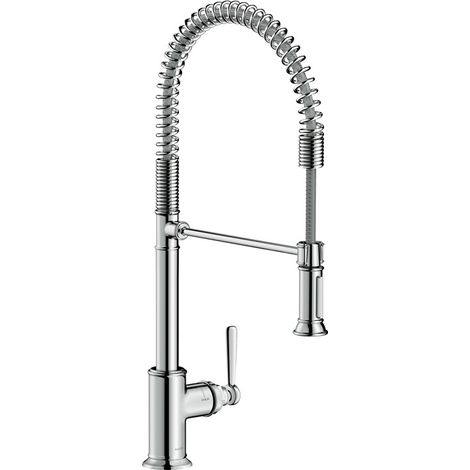 hansgrohe Axor Montreux Mitigeur monocommandé pour cuisine 210, Semi-Pro Eco, 16585, Coloris: chrome - 16585000