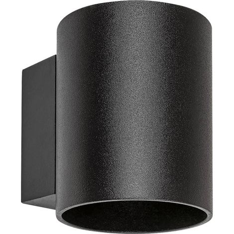 Applique murale ronde cylindrique G9 noir mat Rabalux (1/5)