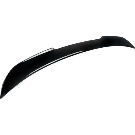 Spoiler trasero, fácil instalación, resistente a los rayos UV, negro brillante. (1/2)