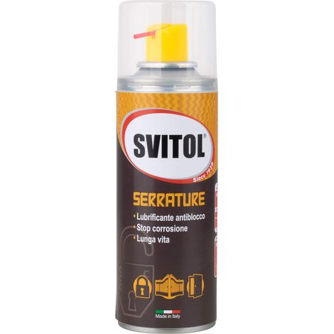Lubrificante Spray Svitol Serrature Arexons 180 ml 2 Pezzi (1/3)