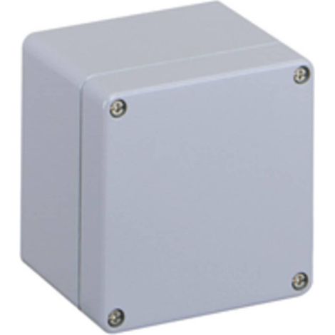 Spelsberg AL 1010-8 caja de aluminio gris-plata 100x100x81 mm
