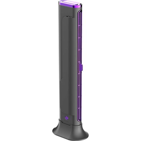 Rotorblattloser Klimaanlagenventilator, 2-in-1-Turmluftkühler (hängend oder stehend), geräuschloser Verdunstungskühler für Zuhause und Büro (1/5)