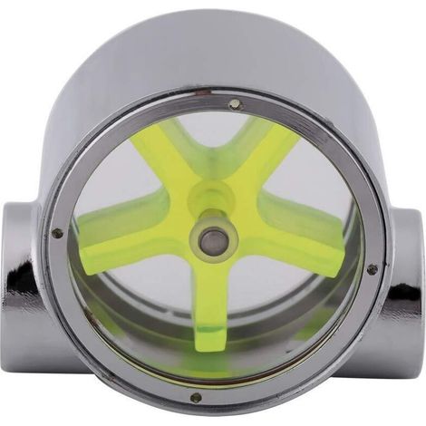 Indicateur de débit d'eau - Alliage de tungstène G1 / 4" Standard Femelle à Filetage Femelle de l'eau de Refroidissement Informatique Indicateur de débit