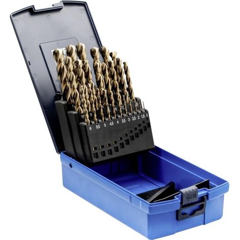 Pferd 25203704 Set de 25 Brocas Hélice Metálicas