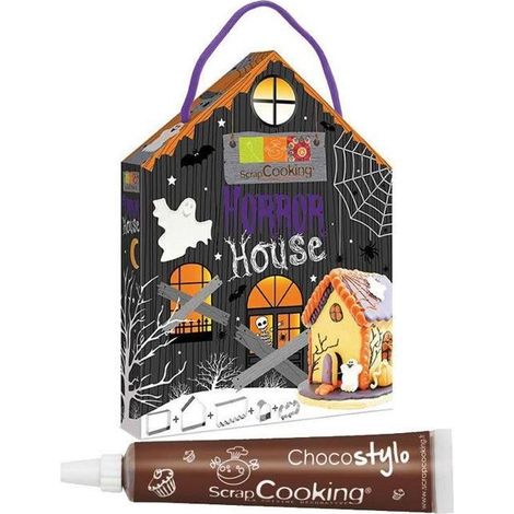 Découpoirs inox Maison de l'Horreur + 1 Stylo chocolat