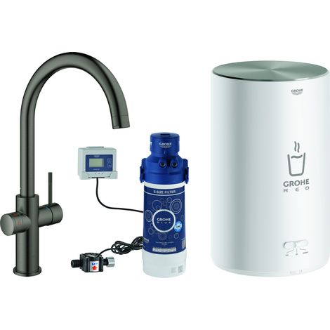 Set monomando de fregadero Grohe Red Duo, 224 mm de alcance, (1/4)