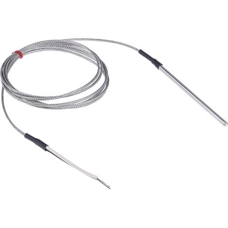 Thermocouple type J Ø 4.76mm, L 100mm, +350°C max à Câble ( Prix pour 1 ) (1/3)