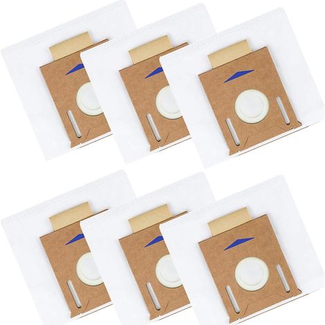 Set di 6 sacchetti per la polvere e accessori per aspirapolvere robot Ecovacs DEEBOT OZMO T8, T8 AIVI, T8+, T8 AIVI+, T8MAX, N8+, N8 Pro+, T9+, DX93 DDX96 (1/4)