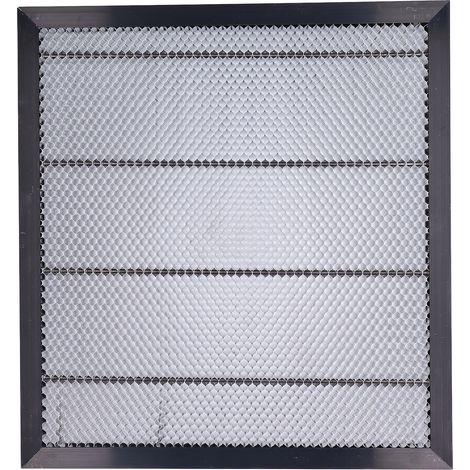 Plateau alvéolé pour gravure laser 430x400x22mm, planche de travail pour découpe, panneau de plateforme en nid d'abeille. (1/5)
