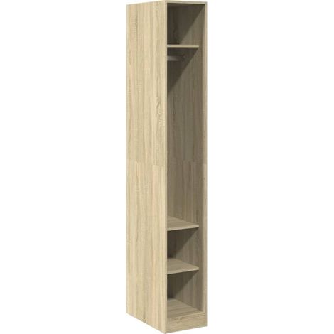 Maison Exclusive - Armadio Rovere Sonoma 30x50x200 cm in Legno Multistrato