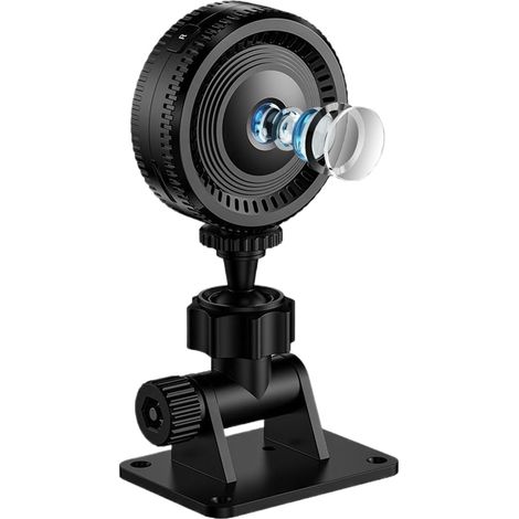 Caméra de sécurité domestique HD 1080p Caméra sans fil avec vision nocturne Moniteur portable pour enregistrement intérieur (salon, chambre, dortoir) (1/5)