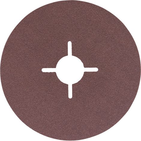 Bosch 50x disques abrasifs sur fibres Expert for Metal corindon 125 mm 22 mm 120 - 2608605479 (1/3)