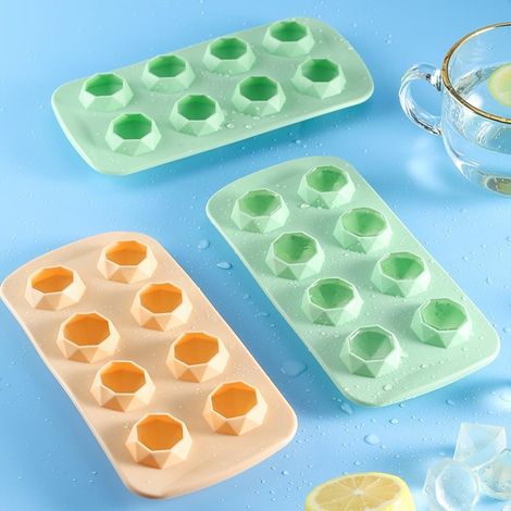 à glaçons en silicone Motif losanges Cocktails et chocolats faits (1/5)