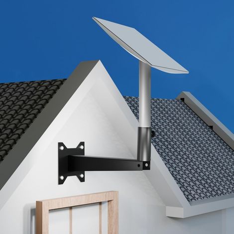 Soporte de pared de acero resistente a la erosión Starlink para villas, escuelas, apartamentos, bases y edificios. (1/5)