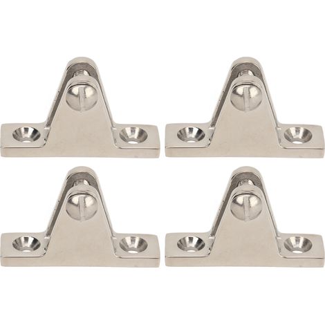 charnières pivotantes en acier inoxydable pour montage latéral sur pont de bateau ou yacht (1/5)