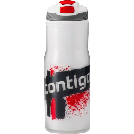 Interiors By Premier Stylish Auto Seal Red Water Bottle, Auto Sealed Safe Water Bottle For Drinking, Versatile Drinking Bottle