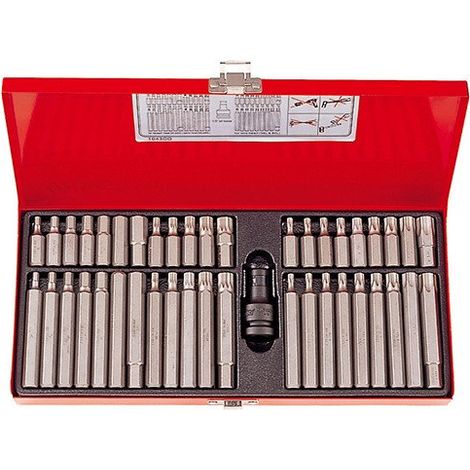 Coffret d'Embouts Tournevis, Set de 43, 10 mm
