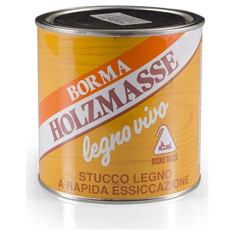 Stucco legno a rapida essicazione 750ml BORMA HOLZMASSE-Noce scuro