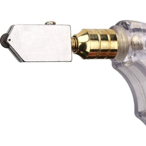 SABIR Ensemble de Coupe-verre D'alimentation en Huile de Poignée de Pistolet en Alliage Tenu dans la Main Outil de Coupe de Miroir de Tuile pour Couper les Carreaux de Céramique en Verre épais (1/3)