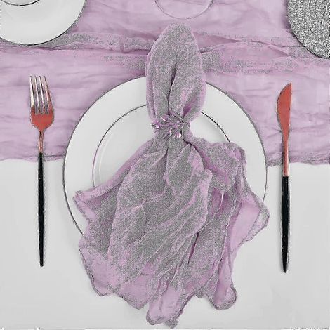 Serviettes de table en tissu vert foncé, en lin, pour la cuisine (1/5)
