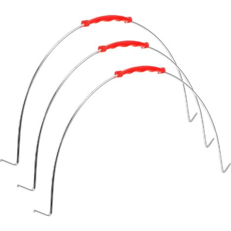 3 Pieces Spare Galvanized Industrial Accessory Cleaning Suitable