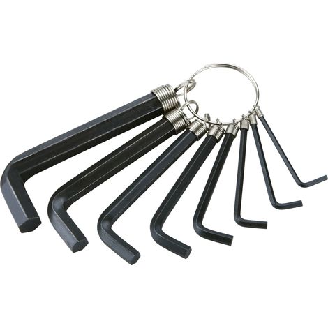 EXTOL CRAFT L-Schlüssel, 8er-Set, 2–10 mm (1/2)