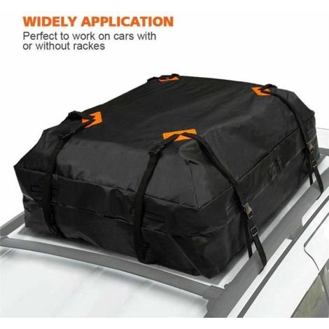 Sac de rangement - ASHATA - Grand sac de toit étanche - 14,6 pieds cubes - 120 x 84 x 44 cm - Souple