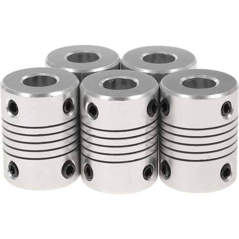 20 pezzi di giunti flessibili in alluminio anodizzato per macchine CNC 3D